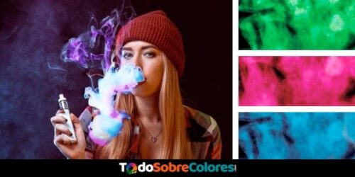 humo de colores vaper