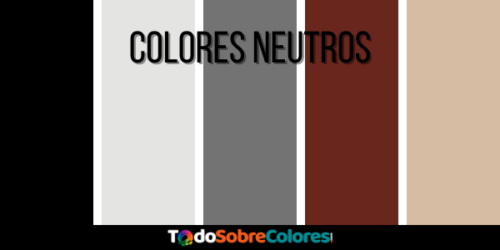 que son los colores neutros