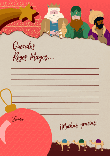 cartas para los reyes magos