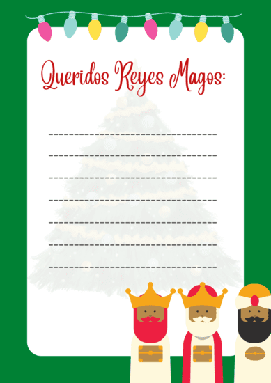 cartas para los reyes magos