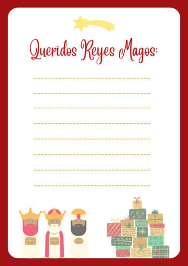 cartas para los reyes magos