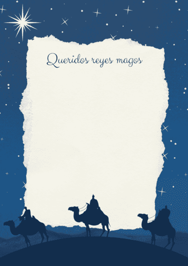 cartas para los reyes magos
