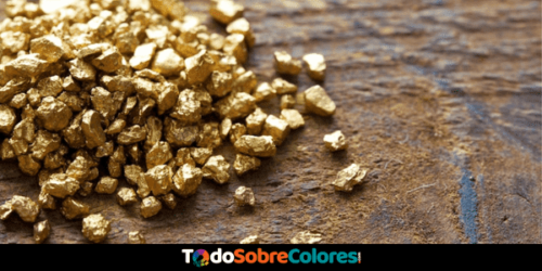 colores del oro