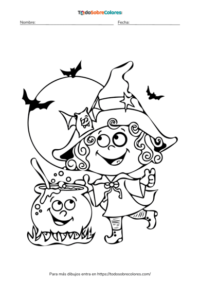 Dibujos de Halloween para colorear