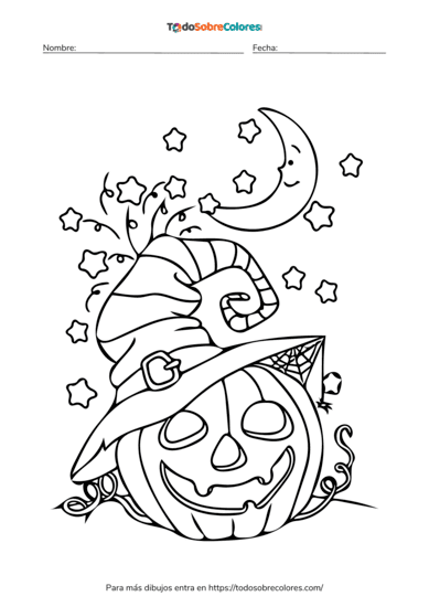 Dibujos de Halloween para colorear