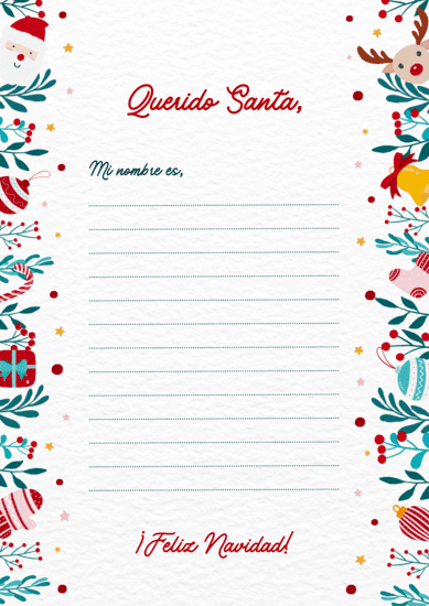 cartas para papa noel