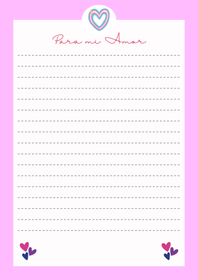 modelos cartas para san valentin