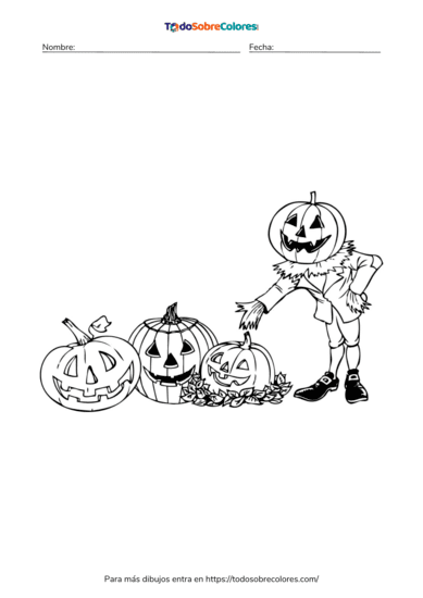 Dibujos de Halloween para colorear