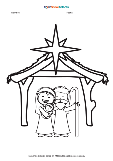 Dibujos de Navidad para colorear