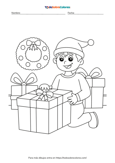 Dibujos de Navidad para colorear