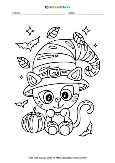 Dibujos de Halloween para colorear