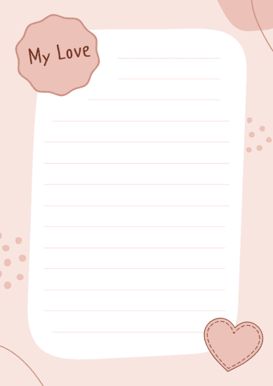 modelos cartas para san valentin