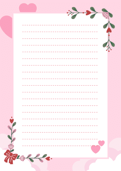 modelos cartas para san valentin