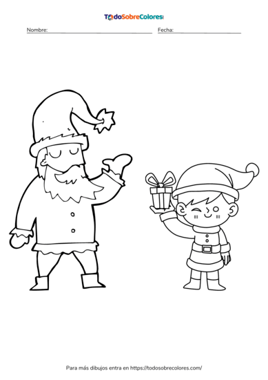 Dibujos de Navidad para colorear